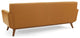 Sofa, Leather, Tan, Modern, Living Lounge Room Hotel Lobby Hospitality