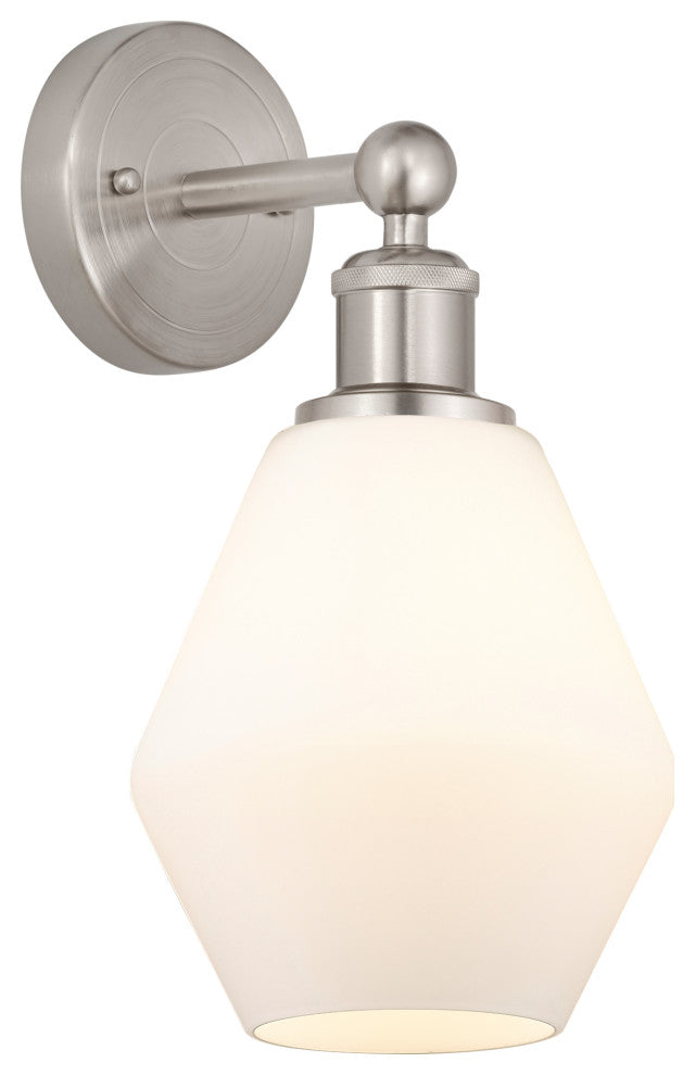 Innovations 616-1W-SN-G651-6 Cindyrella 1 Light Sconce, Brushed Satin Nickel