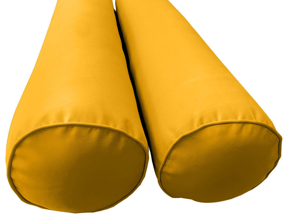 Style 6 Twin Size Pipe Trim Bolster Pillow Cushion Outdoor Slip Cover ONLY AD108