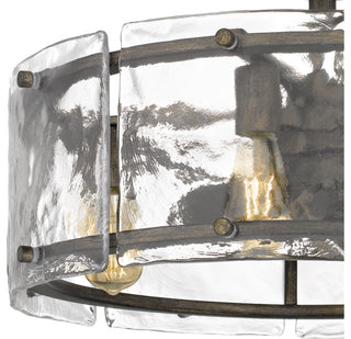 Quoizel FTS3124 25 Inch Indoor Fandelier - Earth Black