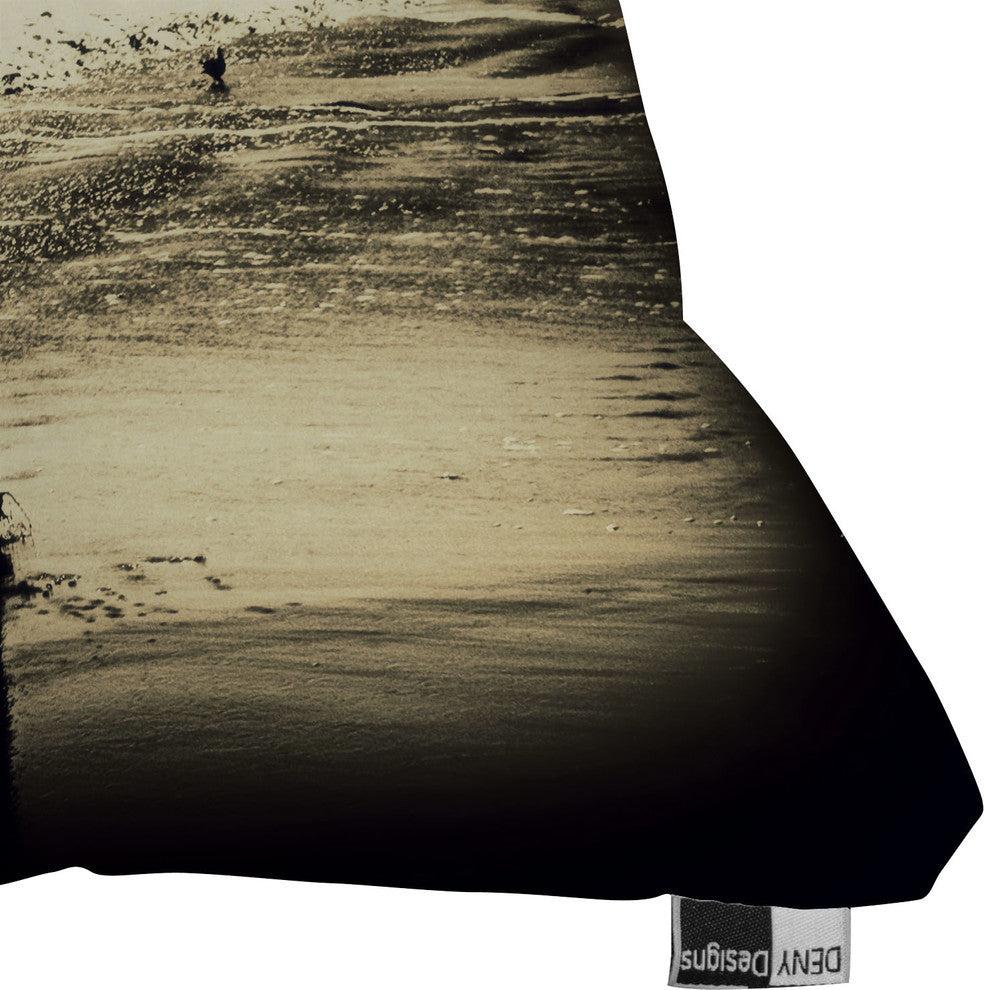 Deny Designs Shannon Clark Surfers Silhouette Outdoor Throw Pillow, 16x16x4