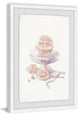 "Fancy Pink Cupcake" Framed Painting Print, 24"x36"