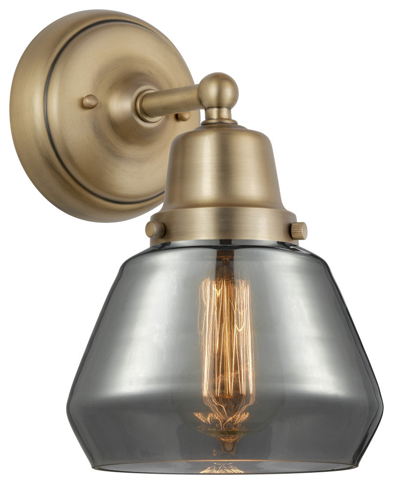 Innovations 623-1W-BB-G173 Fulton 1 Light 11" Sconce, Brushed Brass
