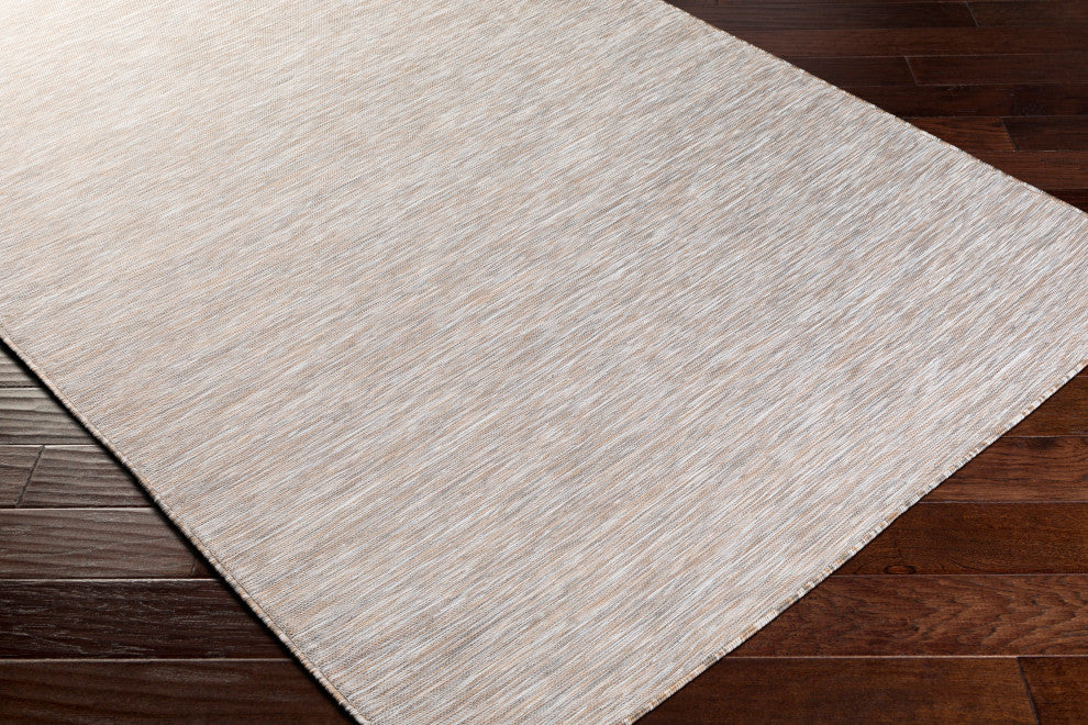 Surya Pasadena PSA-2301 6'7"x9' Rug, Camel/Medium Gray/Light Gray