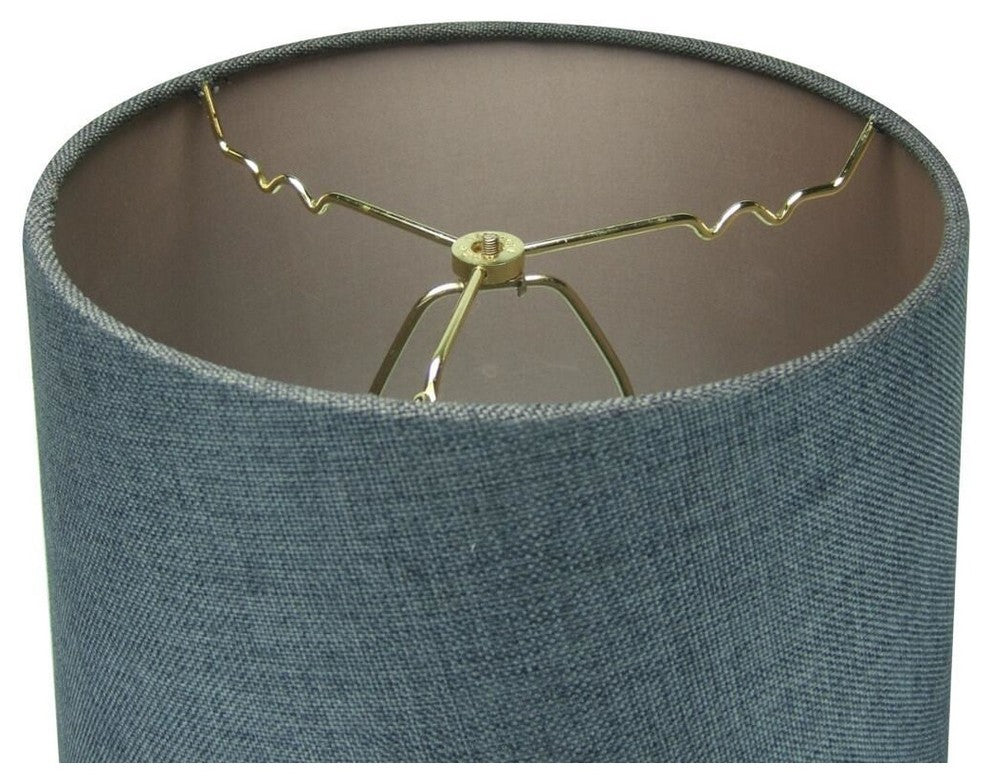 14w 1-Light Plug-In Swag Pendant Lamp Granite Gray