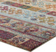 Multicolored Tribute Nala Distressed Vintage Floral Lattice 8x10 Area Rug