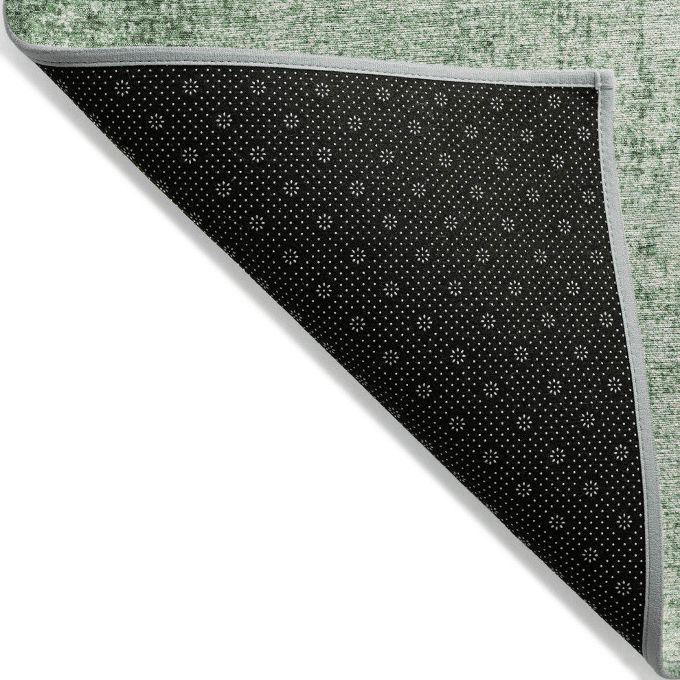 Machine Washable Indoor/Outdoor Chantille ACN1903 Green 2'6" x 3'10" Rug