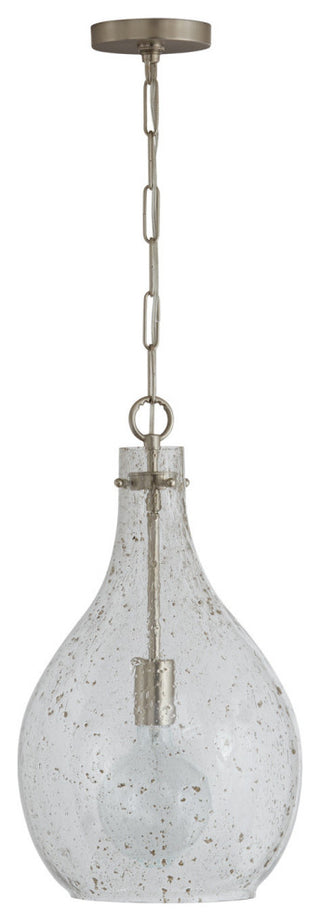 Capital Lighting 333813-472 1 Light 21-1/2" Tall Pendant - Brushed Nickel