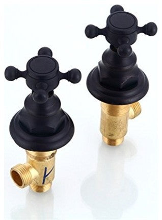 Huaraz Deck Mounted Bathroom Sink Faucet