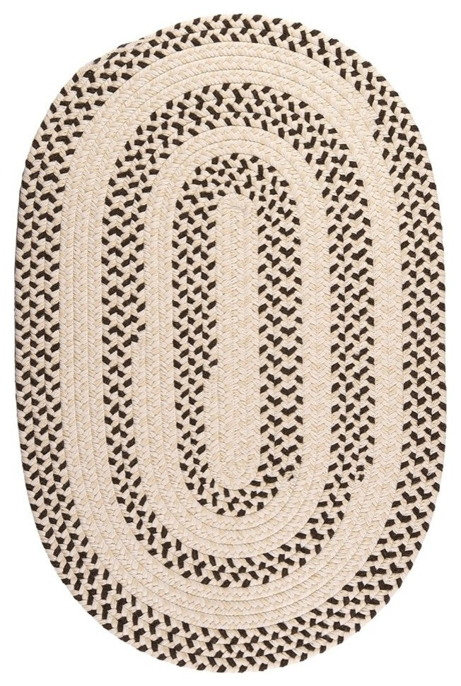 Colonial Mills Elmwood EM99 Bark Traditional Area Rug, Oval 2'x10'