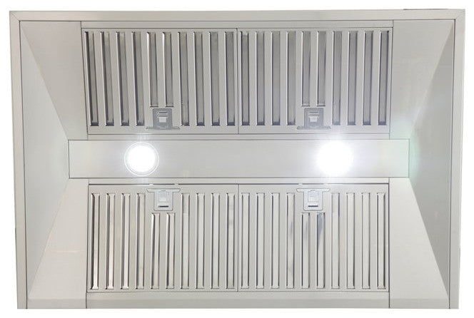 Kucht Professional 36" Modern Stainless Steel Wall Mounted Range Hood in Silver