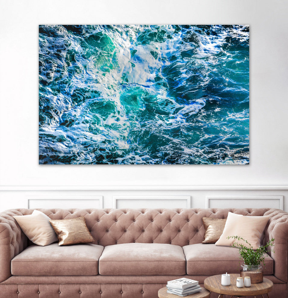 Lyrical Embrace - 72 x 48 by Lynne Douglas