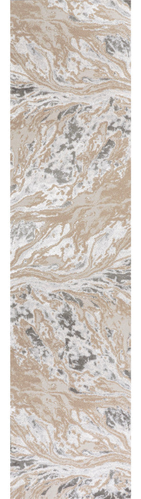 Swirl Marbled Abstract Area Rug