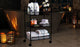 3-Tier Mesh Rolling Storage Cart With Baskets