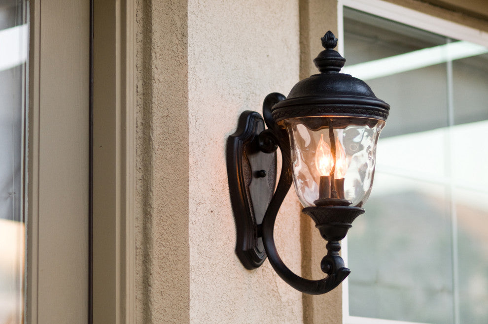 Maxim Carriage House DC 2-Light Outdoor Wall Lantern Bronze - 3423WGOB