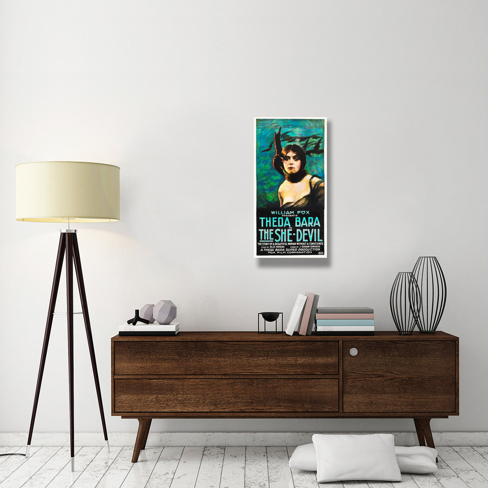 "The She-Devil" Stretched Canvas Giclee by Hollywood Photo Archive, 18x36"