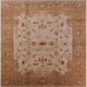 Ahgly Company Indoor Square Mid-Century Modern Area Rugs, 3' Square