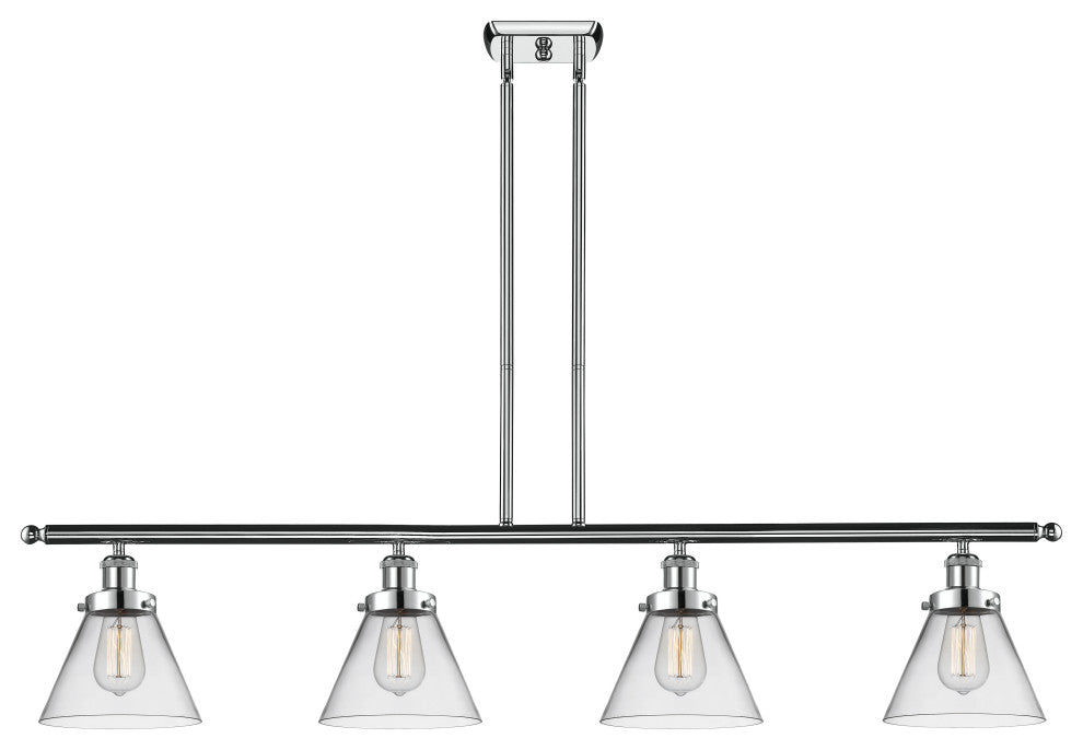 INNOVATIONS LIGHTING 916-4I-PC-G42-LED Large Cone 3 Light Island Light