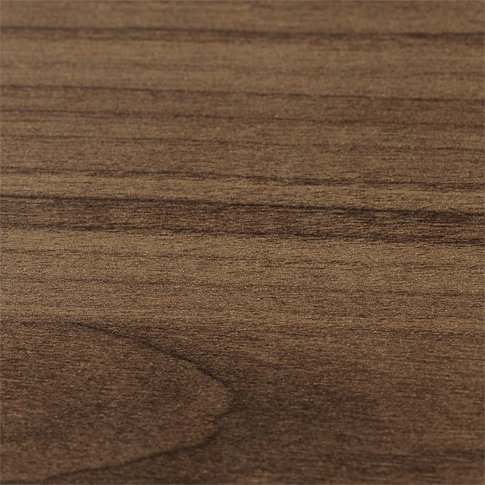 Lorell Chateau Series Walnut Laminate Credenza, 59"x23.6"x30"