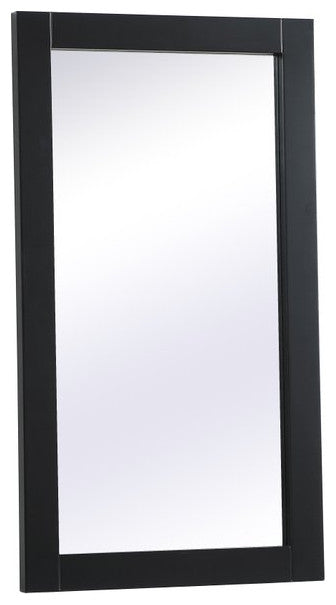 Alice Vanity Mirror, 18"x32", Black