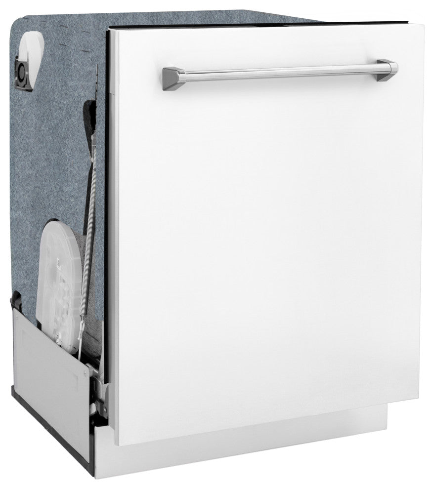 ZLINE 24" Tall Tub Dishwasher, White Matte DWMT-WM-24