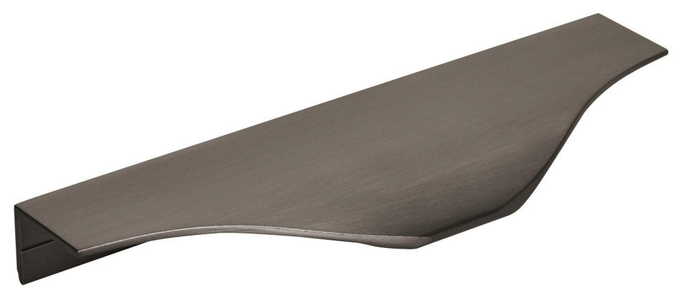 Amerock Aloft Cabinet Edge Pull, Black Chrome, 4-9/16" Center-to-Center