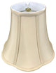 Royal Designs Bottom Outside Scallop Bell Lamp Shade, Beige, 6x12x10.25