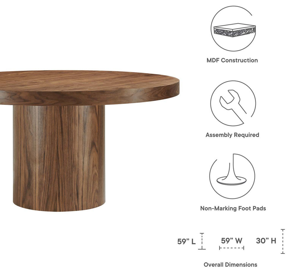 Gratify 60" Round Dining Table