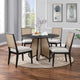 Butterfly Dining Table, Black Finish