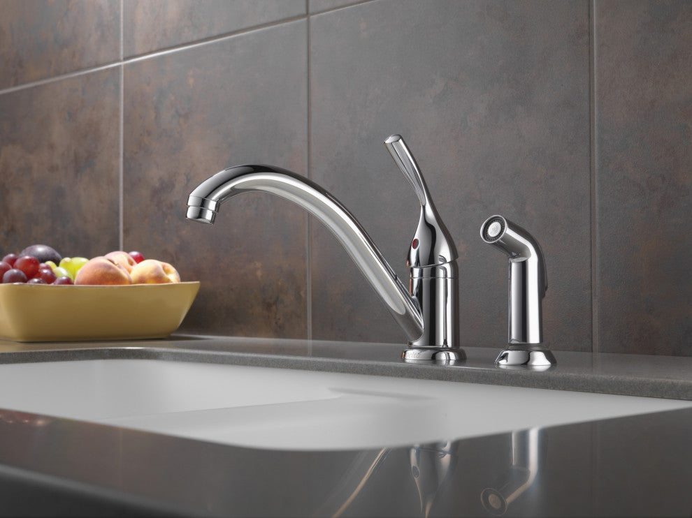 Delta 175-DST Classic Kitchen Faucet - Chrome