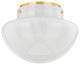 Mitzi Lilou Flush Mount Aged Brass