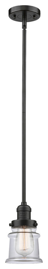 Canton 1-Light Mini Pendant, Polished Nickel, Matte White