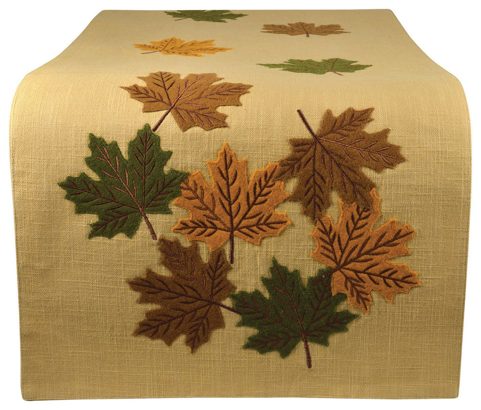 Pomeroy Falling Trees 14X96 Runner, Wheat