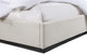Alfie Linen Textured Fabric Upholstered Bed, Beige, King
