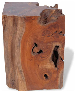 Vidaxl Stool Solid Teak Wood