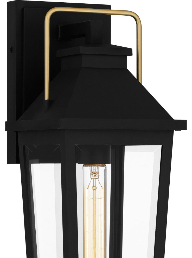 Quoizel BUK8406 Buckley 17" Tall Wall Sconce - Matte Black