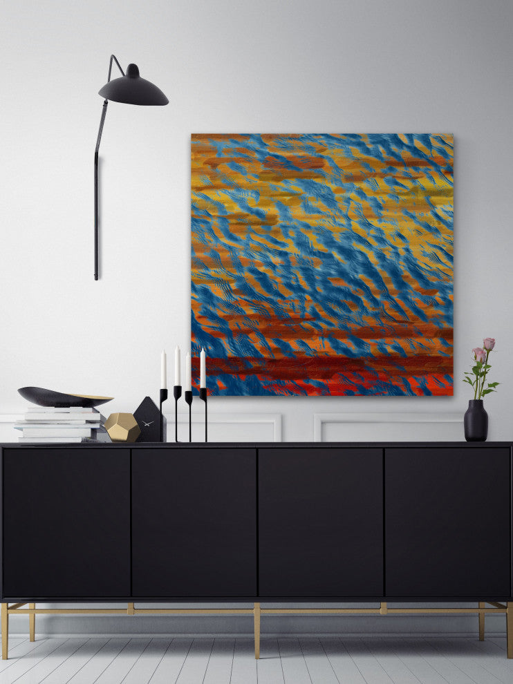 "Treasure Coast" Print on Canvas, 24"x24"