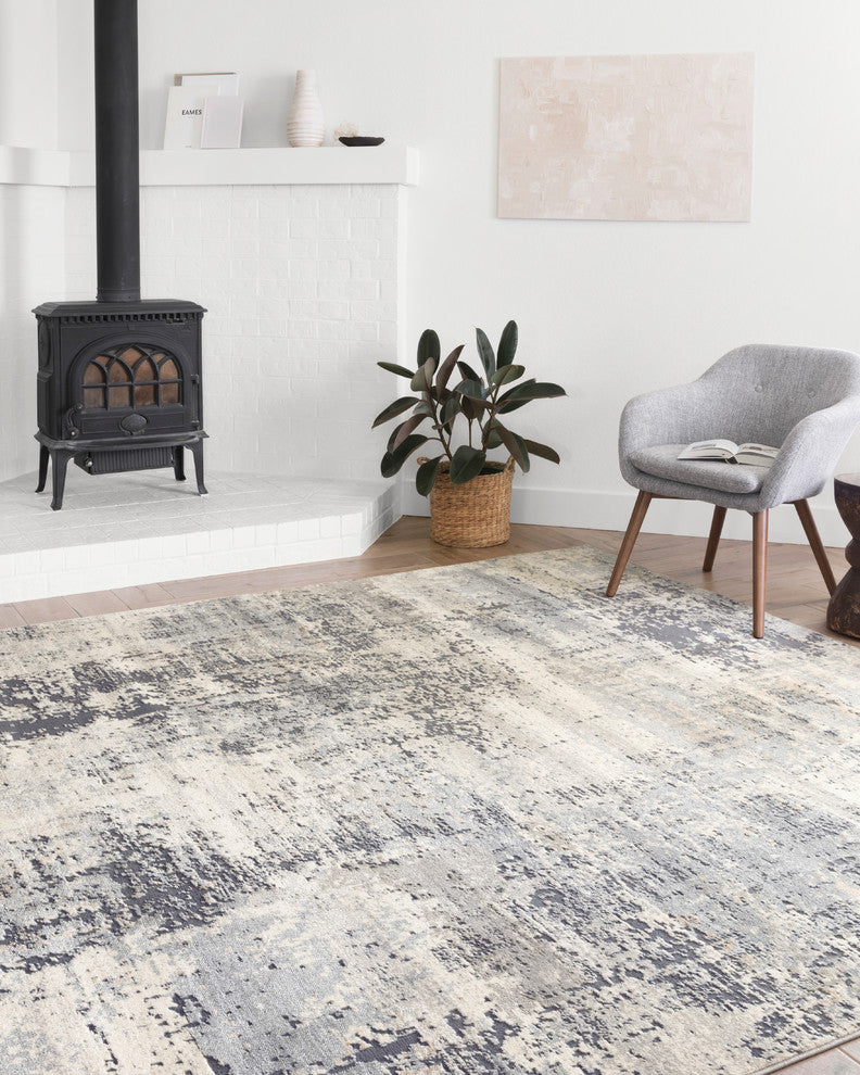 Lucia Rug, Granite, Granite, 4'x5'7"