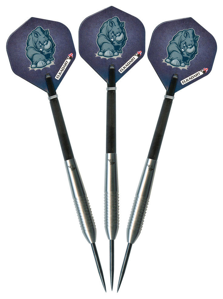 Elkadart Rhino Tungsten Steel Tip Darts, 25 Grams