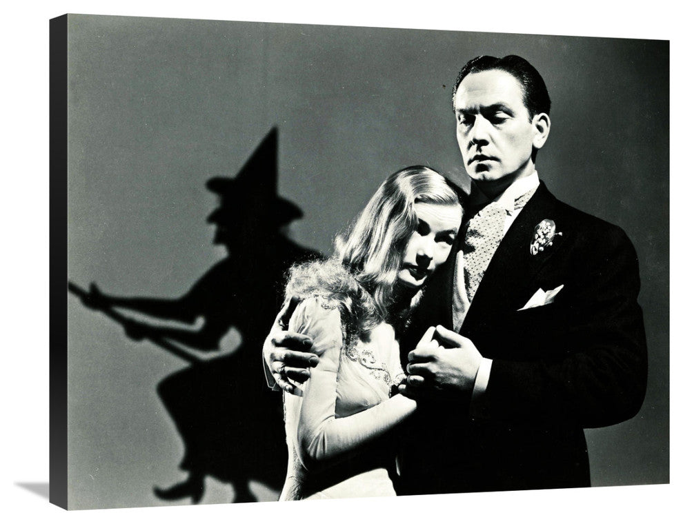 "I Married a Witch - Veronica Lake" Canvas Giclee, 30"x24"