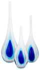 Toledo Glass Vases, 3-Piece Set
