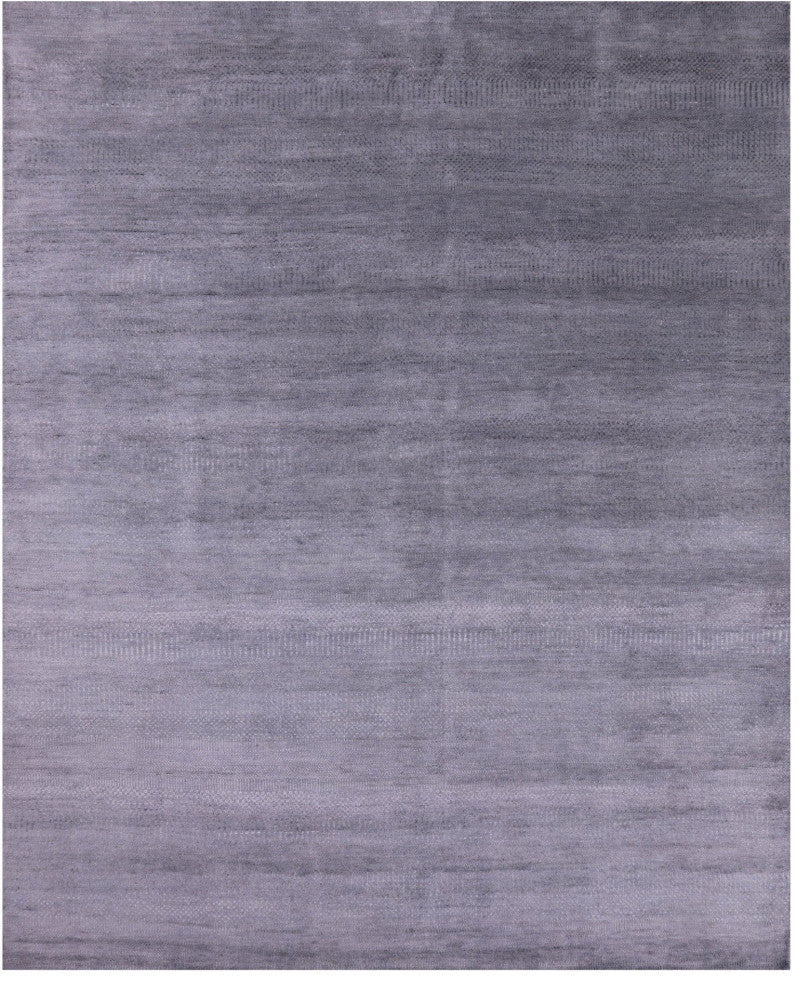 8' 3" X 10' 2" Savannah Grass Handmade Wool and Silk Rug Q11441