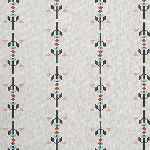 Jodhpur Stripe Spring Chenille Rug, Gray, 5'x7'