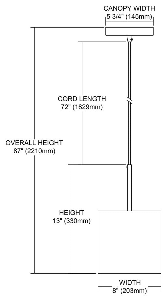 ELK Lighting Medina 1-Light LED Pendant, Aged Bronze