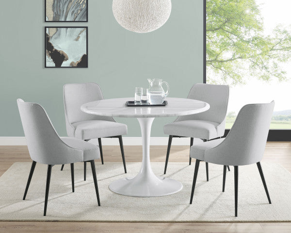 Colfax Side Chair Charcoal, Set of 2, Stone