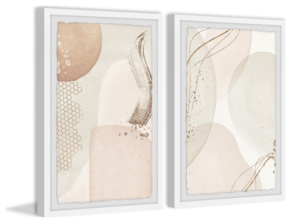 The First Voyage Diptych, 2-Piece Set, 30x45 Panels