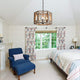 6 Light Wood Chandelier Rust Farmhouse Pendant Light Fixture