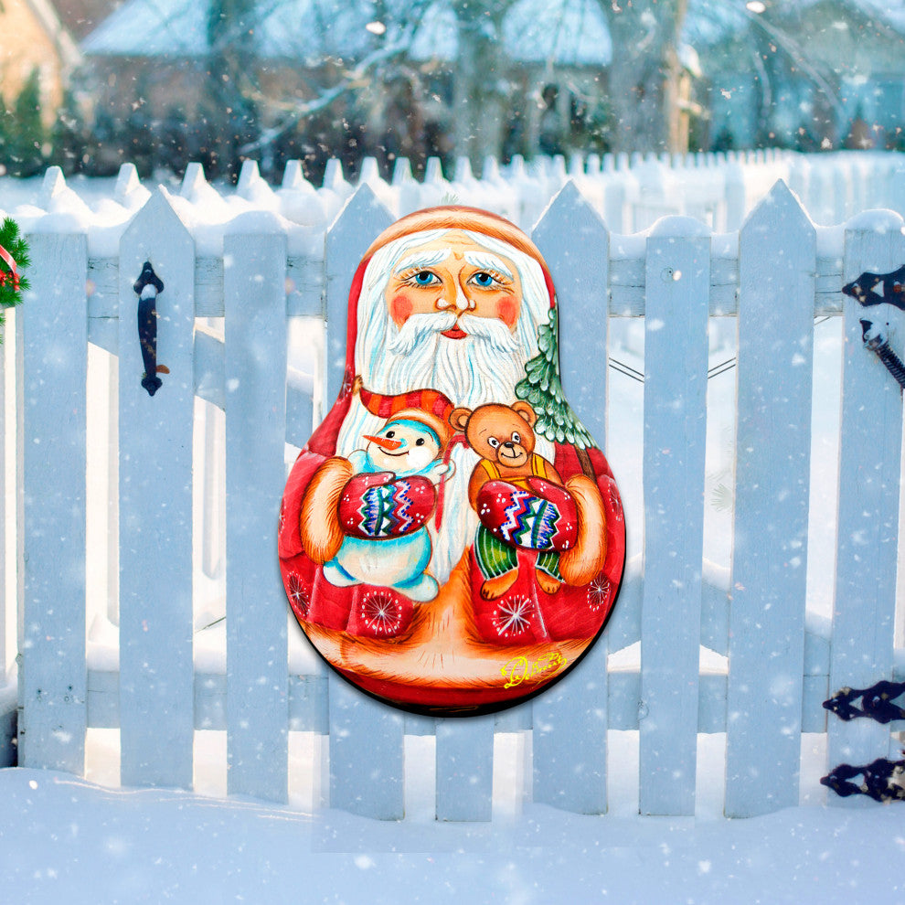 Santa Doll Door Hanger