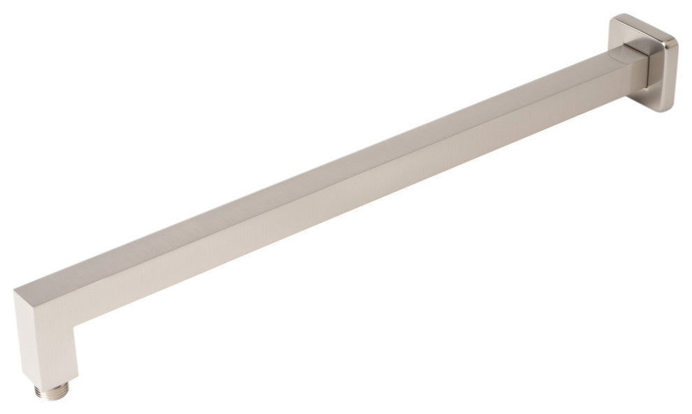 ALFI brand ABSA20S-BN Brushed Nickel 20" Square Wall Shower Arm