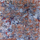 Ahgly Company Indoor Square Mid-Century Modern Area Rugs, 4' Square